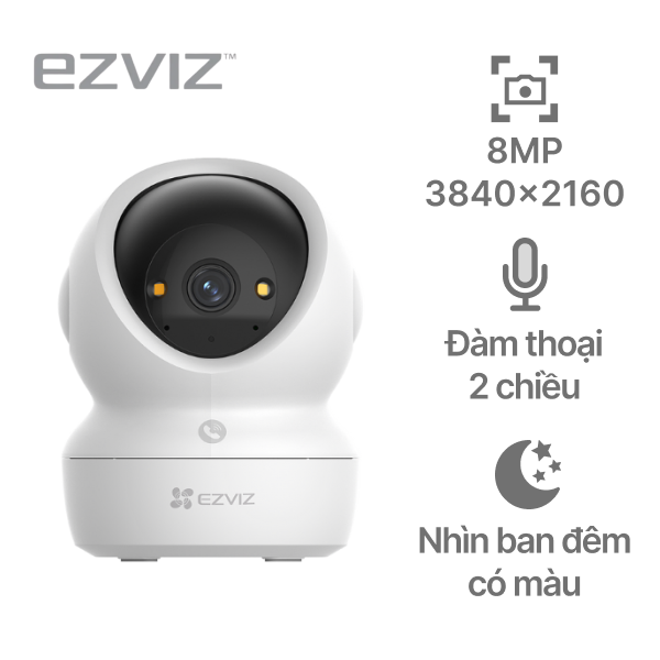 Camera IP 360 độ 8MP EZVIZ H6C G1
