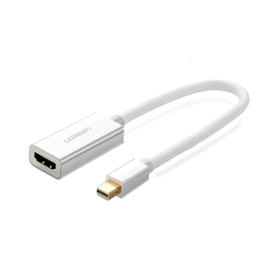 Cáp chuyển đổi Mini DisplayPort đực sang HDMI cái hỗ trợ 1080P dài 18cm Ugreen MD112