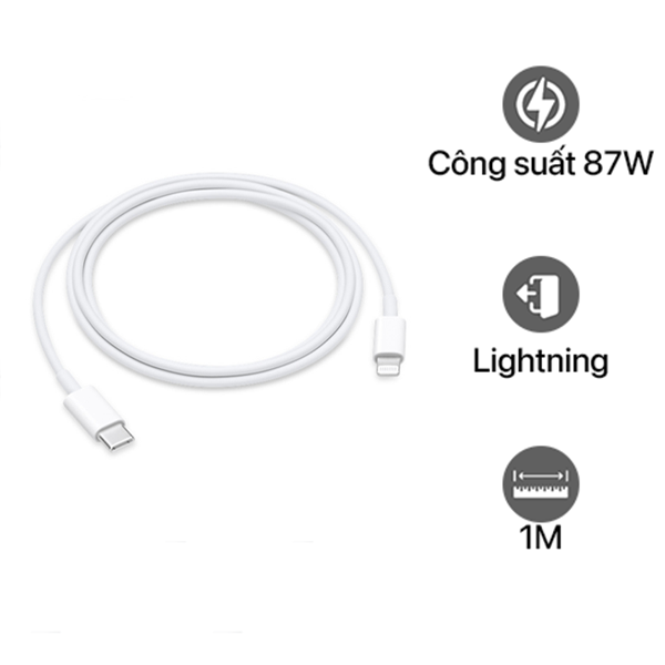 Cáp Type-C to Lightning Apple 1m Chính Hãng MUQ93ZA