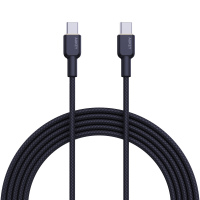 Cáp Type-C to Type-C Aukey 60W Bọc Dù 1M