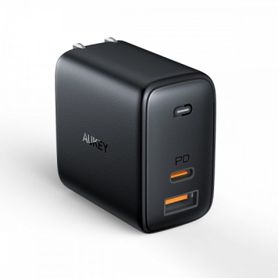 Cốc sạc Aukey 2 cổng 65W GaN PA-B3