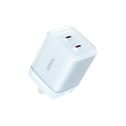 Cốc sạc nhanh IDMIX 45W 2 cổng Type-C P45Pro II
