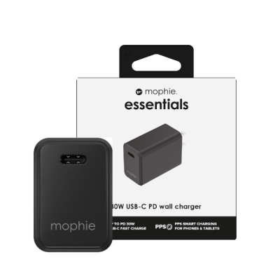 Cốc sạc nhanh Mophie Essentials 30W Type-C PD 1C
