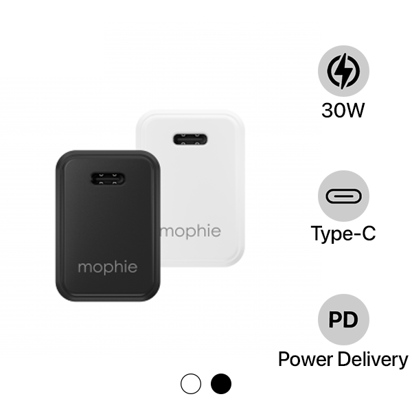 Cốc sạc nhanh Mophie Essentials 30W Type-C PD 1C