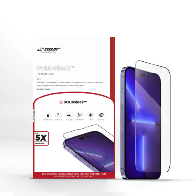 Cường lực iPhone 14 Pro Zeelot Solidsleek