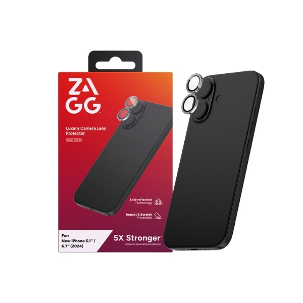 Dán bảo vệ camera iPhone 16 iPhone 16 Plus ZAGG Luxury