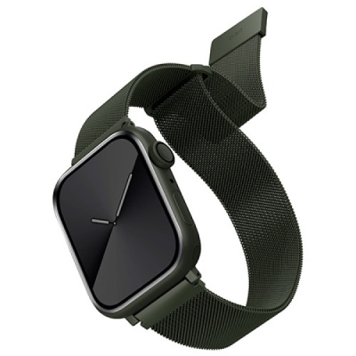 Dây đeo Apple Watch 42/44/45mm UNIQ Dante Milan Mesh Steel Strap