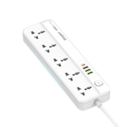 Ổ điện đa năng Energizer 5AC kèm 3 x USB-A và 1 x Type-C sạc nhanh PD (Max 20W)