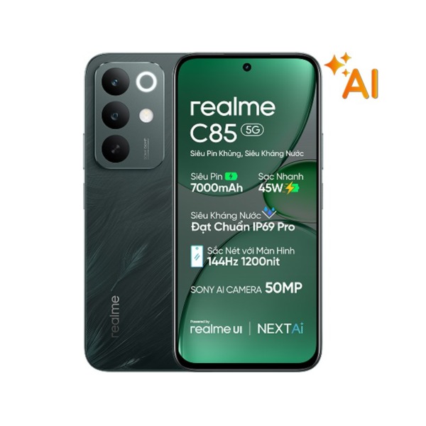 Điện thoại realme C85 5G 8GB 128GB