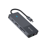 Hub chuyển đổi Mazer 8 in 1 Type-C Infinite.Multimedia Pro MULTI7007
