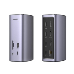 Hub chuyển đổi Type-C Ugreen 12 in 1 CM555 90325