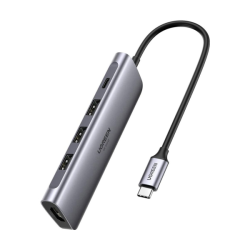 Hub chuyển đổi Ugreen Type-C 5 in 1 CM478