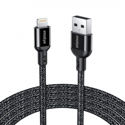 Cáp USB-A to Lightning Innostyle Powerflex MFi 1.5M 12W