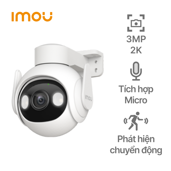 Camera Wifi ngoài trời 360 độ 3MP IMOU IPC-GS7EP-3M0WE Full Color
