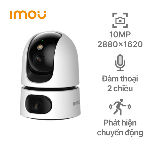 Camera IP 360 độ 10MP IMOU IPC-S2XP-10M0WED Dual