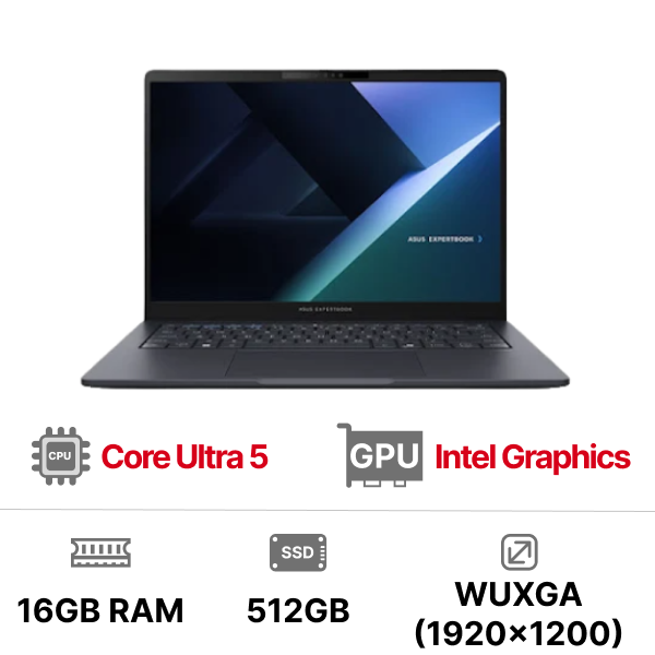 Laptop ASUS ExpertBook B3405CCA-LY0077W (Ultra 5-225H Intel Graphics 16GB 512GB Windows 11)