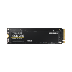 Ổ cứng SSD gắn trong Samsung 980 500GB PCIe NVMe V-NAND M.2 2280 upto 3100MB/s (MZ-V8V500BW)