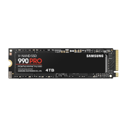 Ổ cứng SSD gắn trong Samsung 990 PRO 4TB PCIe Gen 4.0 x4 NVMe V-NAND M.2 2280 upto 7450MB/s (MZ-V9P4T0BW)