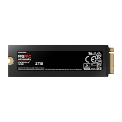 Ổ cứng SSD gắn trong Samsung 990 Pro Heatsink 2TB PCIe Gen 4.0 x4 NVMe V-NAND M.2 2280 upto 7450MB/s (MZ-V9P2T0CW)