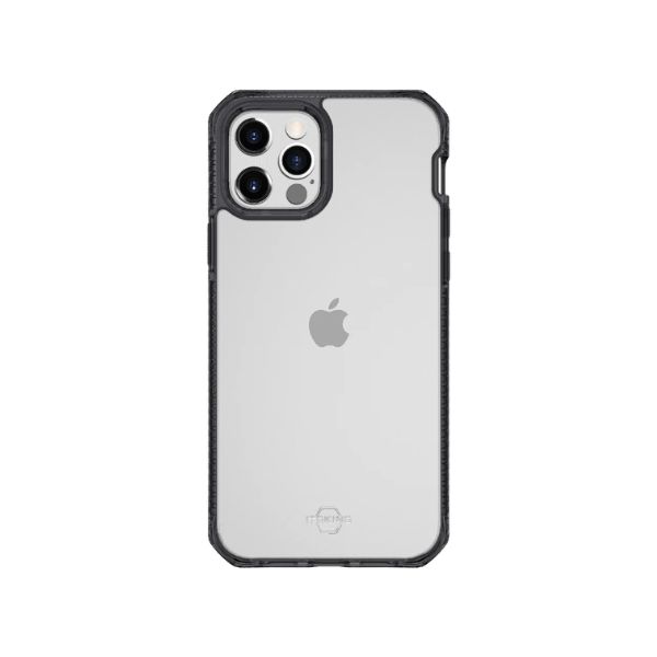 Ốp lưng chống sốc iPhone 12 12 Pro Itskins Hybrid Clear