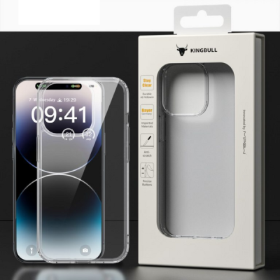 Ốp lưng iPhone 14 Plus/ 15 Plus Mipow Tempered Transparent Clear