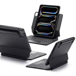 Ốp lưng kèm bàn phím iPad Air 11 inch (Air 7/6/5/4)/Pro 11 inch ESR Magnetic Rebound 360 độ