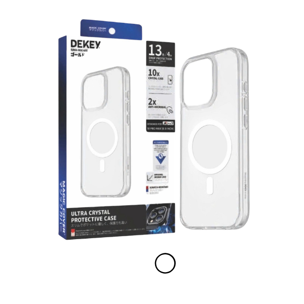 Ốp lưng Magsafe iPhone 13 Pro Max Dekey Magic Cover Ultral Crystal