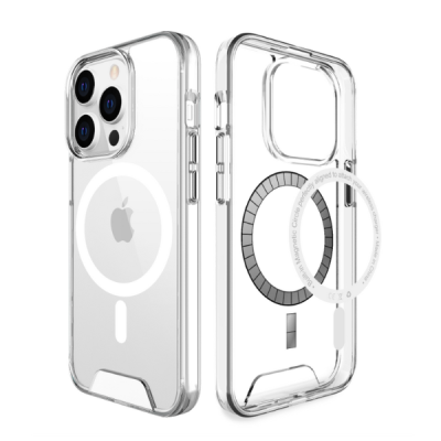 Ốp lưng Magsafe iPhone 15 Pro Jinya Crystal Clear