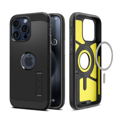 Ốp lưng Magsafe iPhone 15 Pro Max Spigen Tough Armor