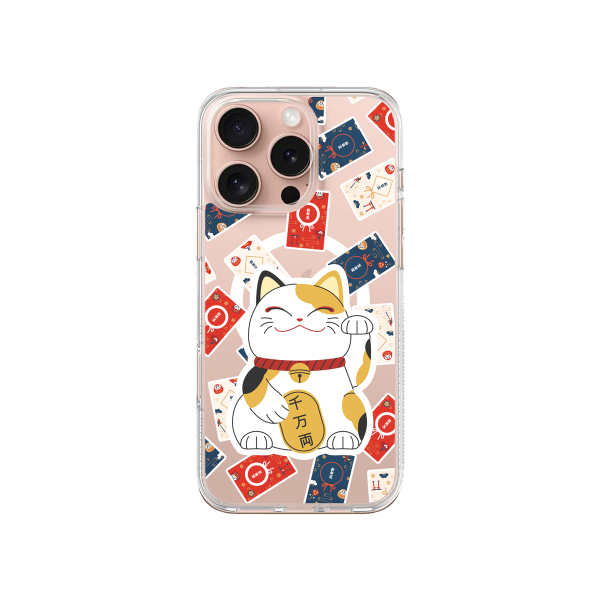 Ốp lưng Magsafe iPhone 16 Pro ZAGG Novelty Neko