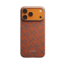 Ốp lưng Magsafe iPhone 17 Pro Max PITAKA Monogram (with Pitatap)