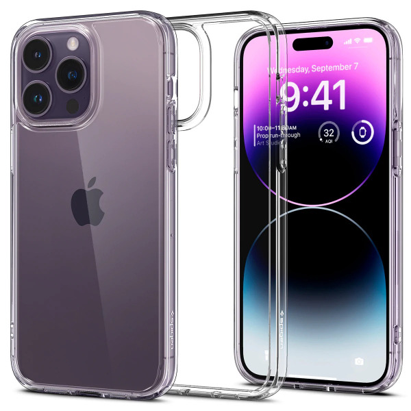 Ốp lưng iPhone 14 Pro Max Spigen Ultra Hybrid Crystal Clear