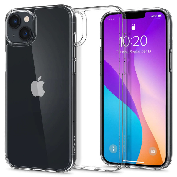 Ốp lưng iPhone 14 Spigen Airskin Hybrid Crystal Clear