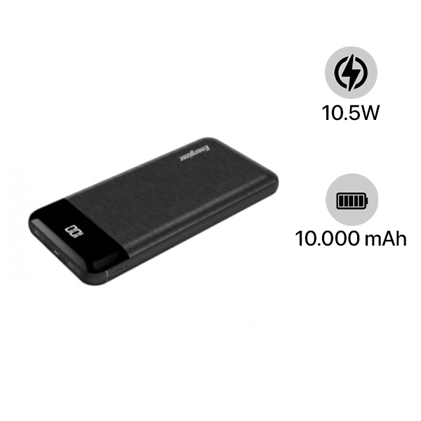 Pin sạc dự phòng Energizer 10.000 mAh 10.5W UE10058BK