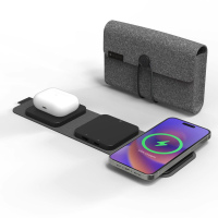 Đế sạc không dây Mophie Snap+ 3 in 1 Travel