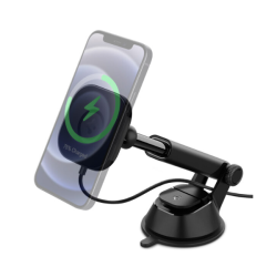 Đế sạc Magsafe xe hơi Spigen Ontap Pro Wireless Magnetic Car Charger Dashboard (Magfit)
