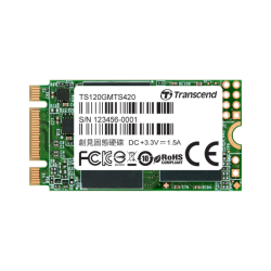Ổ cứng SSD gắn trong Transcend MTS420S 120GB M.2 2242 SATA III upto 500MB/s (TS120GMTS420S)