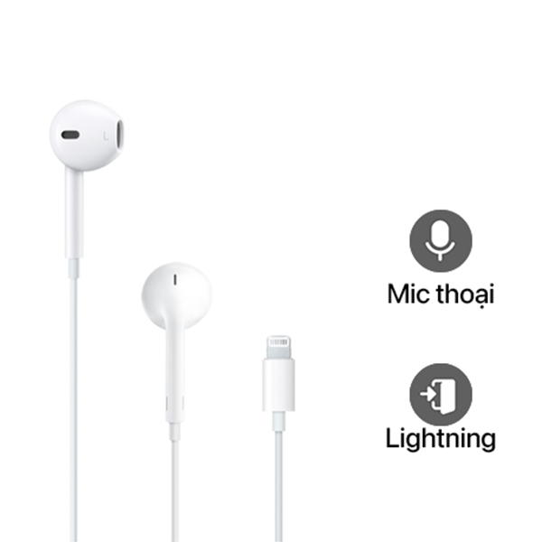 Tai nghe Apple Earpods Lightning Chính Hãng Qua Sử Dụng