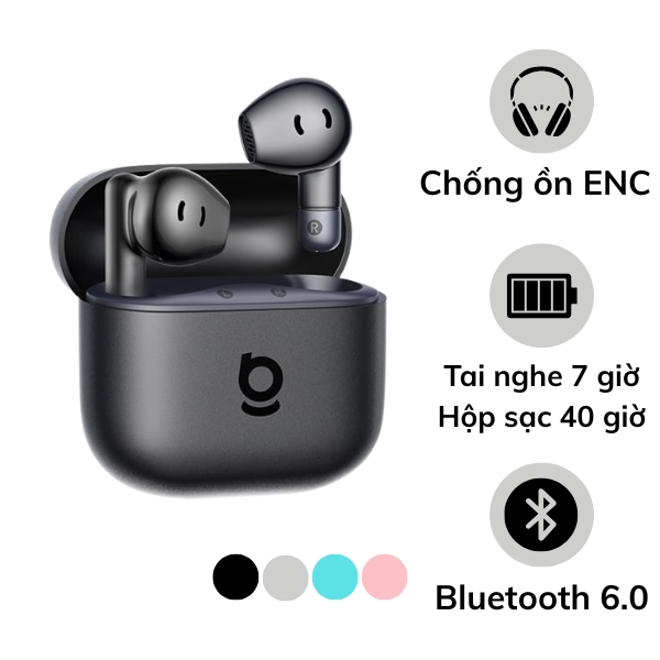 Tai nghe Bluetooth Baseus Bass BS2 Lite