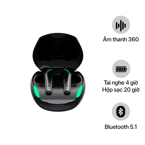 Tai nghe Bluetooth Gaming Havit TW920
