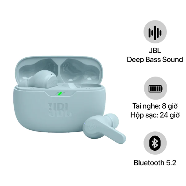Tai nghe Bluetooth True Wireless JBL Wave Beam Qua Sử Dụng