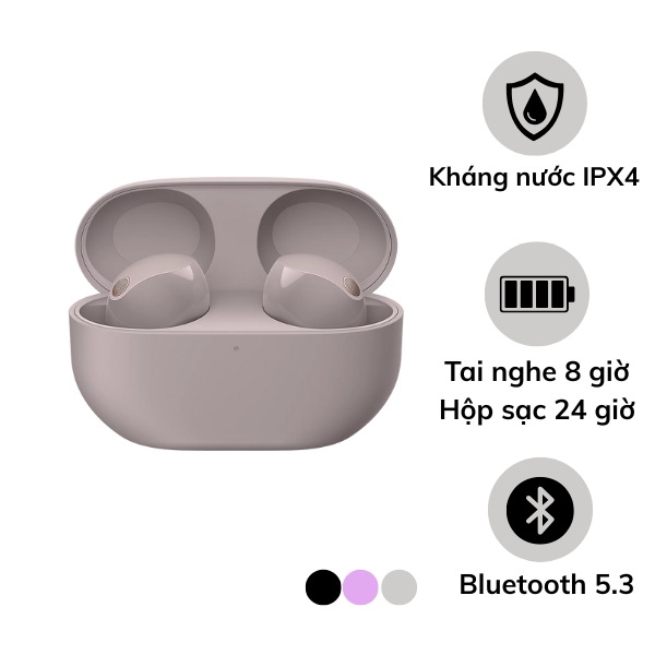 Tai nghe Bluetooth True Wireless Sony WF-1000XM5