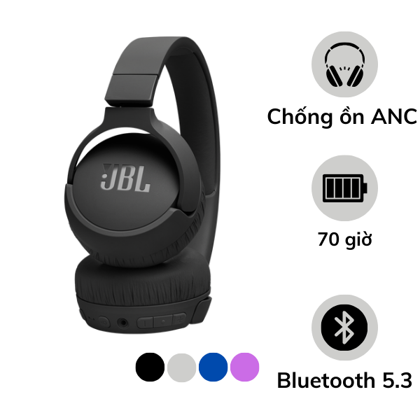 Tai nghe chụp tai JBL Tune 670NC
