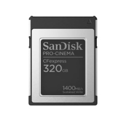 Thẻ nhớ CFexpress Type-B SanDisk Pro-Cinema 320GB upto 1700MB/s (SDCFEC-320G-GN4NN)