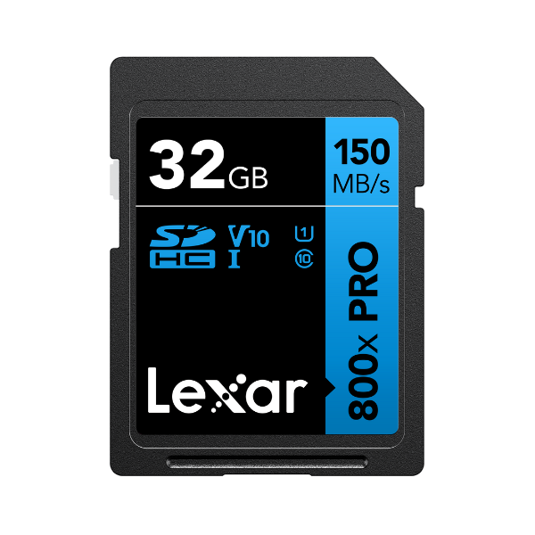 Thẻ nhớ Lexar 32GB 800X Pro SDHC UHS-I 150MB s