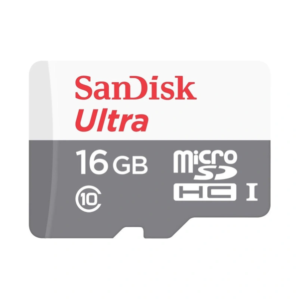 Thẻ nhớ MicroSDHC Sandisk Ultra 16GB Class 10 80MB s (SDSQUNS-016G-GN3MN)