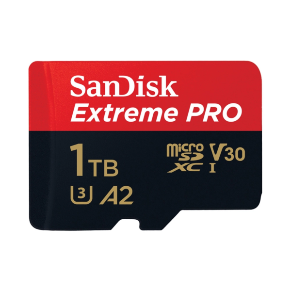 Thẻ nhớ MicroSDXC Sandisk Extreme Pro 1TB V30 U3 UHS-I 200MB s (SDSQXCD-1T00-GN6MA)