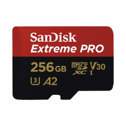 Thẻ nhớ MicroSDXC Sandisk Extreme Pro 256GB V30 U3 UHS-I 200MB/s (SDSQXCD-256G-GN6MA)