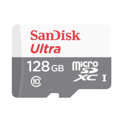 Thẻ nhớ MicroSDXC Sandisk Ultra 128GB Class 10 100MB/s (SDSQUNR-128G-GN3MN)