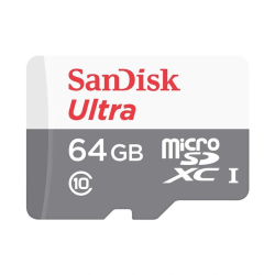 Thẻ nhớ MicroSDXC Sandisk Ultra 64GB Class 10 100MB/s (SDSQUNR-064G-GN3MN)